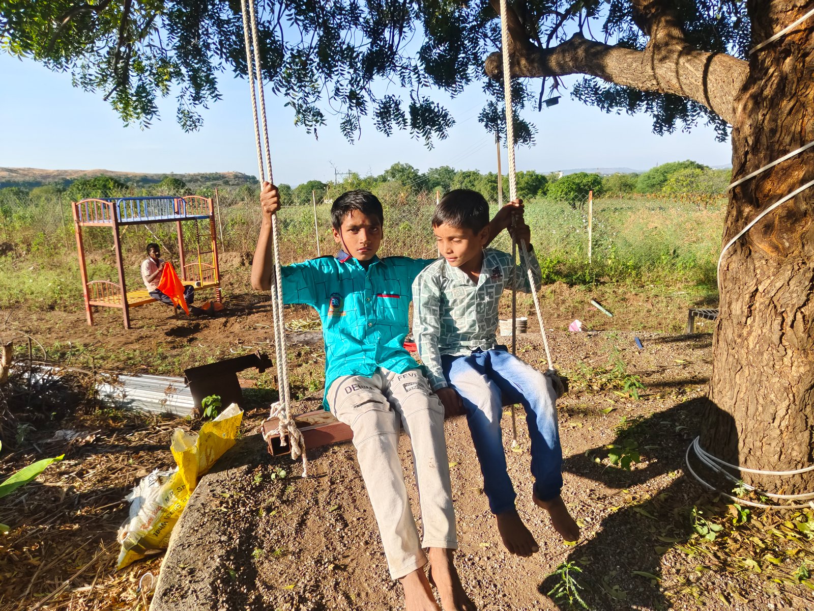Children playing